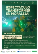 LOS TRANSFORMERS LLEGAN A MORALEJA CON MOTIVO DE EL COMERCIO SALE A LA CALLE