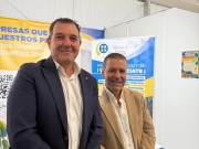 La XXV Feria Rayana esta en marcha y la Asociacion de Empresarios Rivera de Gata esta presente con su stand